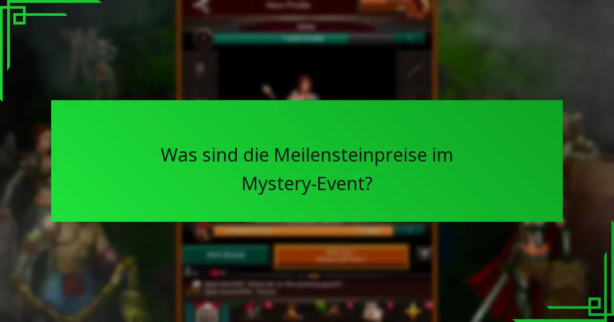 Was sind die In-Game-Käufe im Zusammenhang mit dem Mystery-Event?