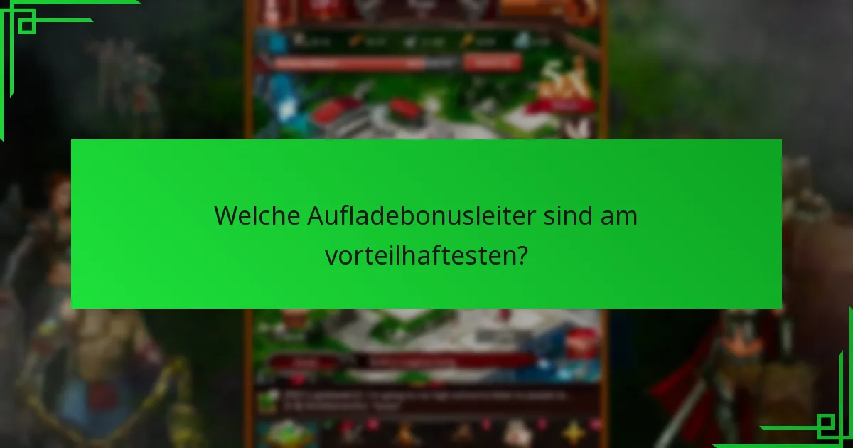 Wie nutzt man Aufladeboni effektiv?
