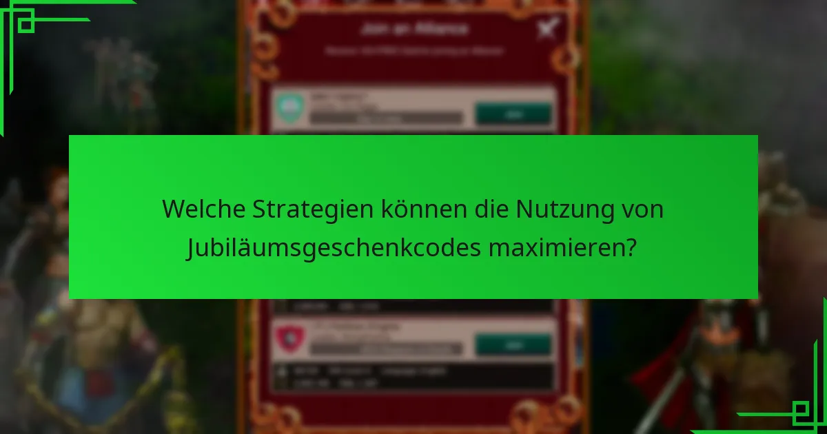 Wie löse ich Jubiläumsgeschenkcodes in Game of War: Fire Age ein?
