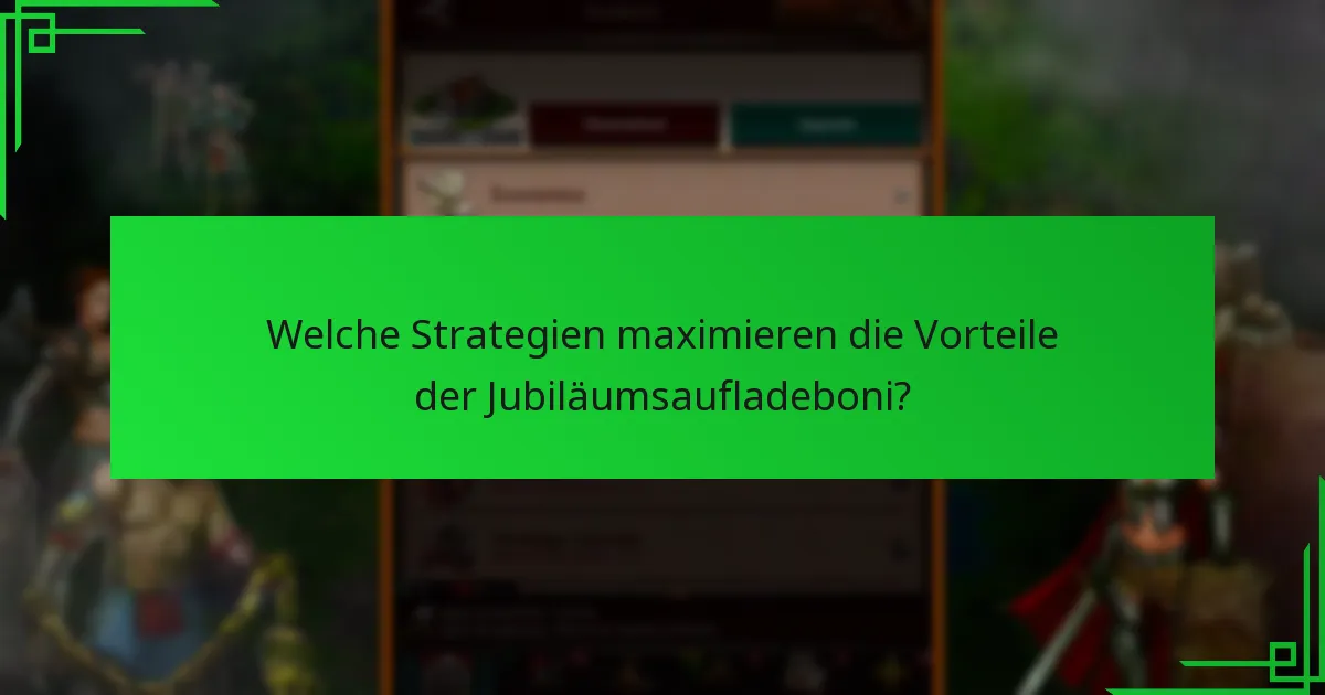 Was sind die Erfahrungen der Community mit den Jubiläumsaufladeboni?